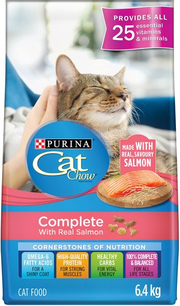 Cat Chow Complete Real Salmon Dry Cat Food