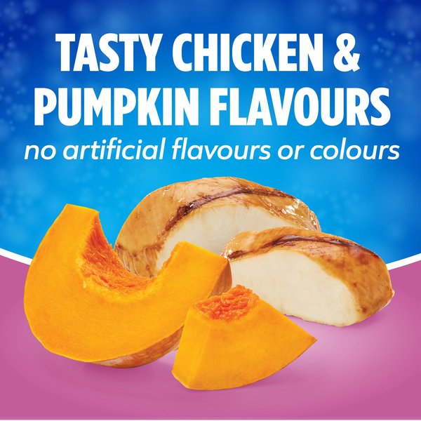 Show full view: DentaLife Plus Digestive Support Oral Care Dog Treats, 408-g pouch slide 5 of 9