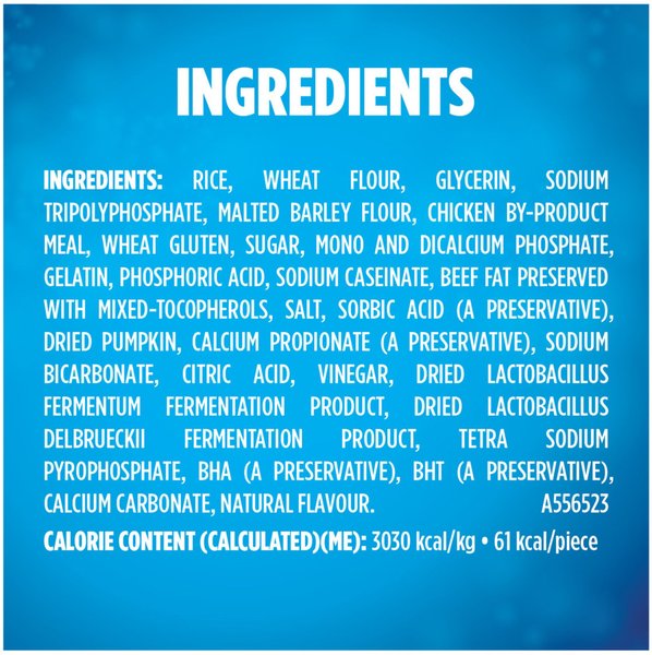 Show full view: DentaLife Plus Digestive Support Oral Care Dog Treats, 408-g pouch slide 9 of 9