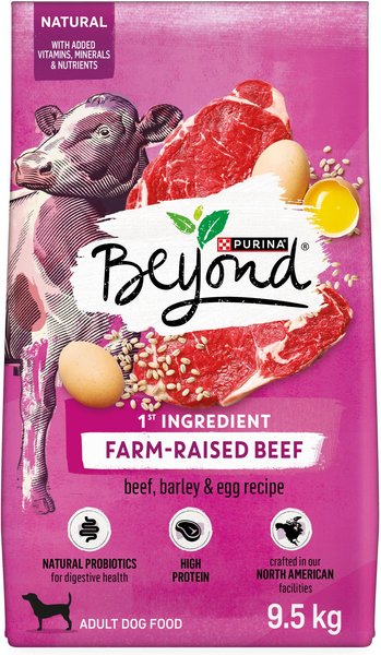 PURINA BEYOND Simply Farm Raised Beef Barley Free Run Egg Dry