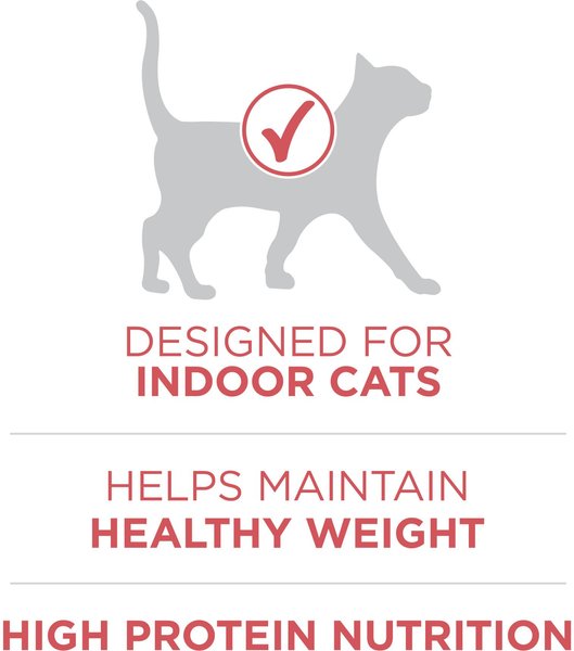 Show full view: Purina ONE +Plus Indoor Advantage Salmon Dry Cat Food, 3-kg bag slide 4 of 9