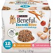 Show in main carousel: Purina Beneful Incredibites Real Chicken & Salmon in Gravy Variety Pack Wet Dog Food, 85-g can, case of 12 slide 1 of 10