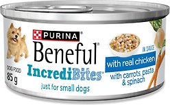 Purina Beneful Incredibites Real Chicken in Sauce Wet Dog Food, 85-g can, case of 24