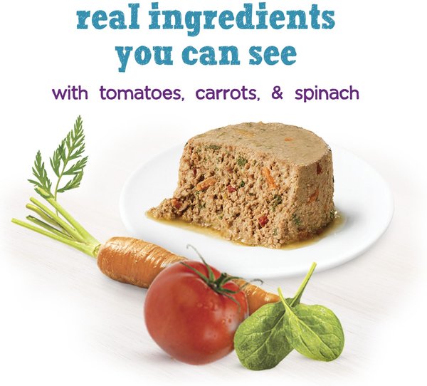 Show full view: Purina Beneful Incredibites Real Salmon Pate Wet Dog Food, 85-g can, case of 24 slide 7 of 9