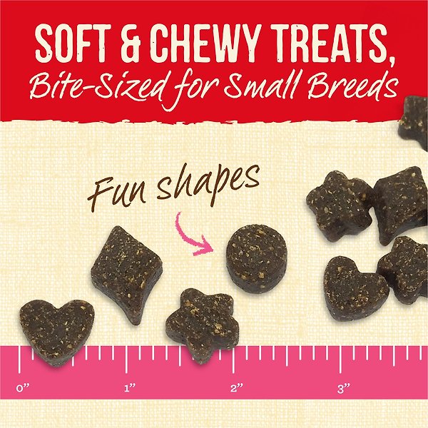 Show full view: Merrick Lil' Plates Small Breed Bitty Beef Recipe Dog Treats, 142-g bag slide 5 of 9
