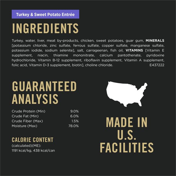 Show full view: Purina Pro Plan Complete Essentials Poultry Variety Pack Wet Dog Food, 368-g can, case of 12 slide 15 of 16