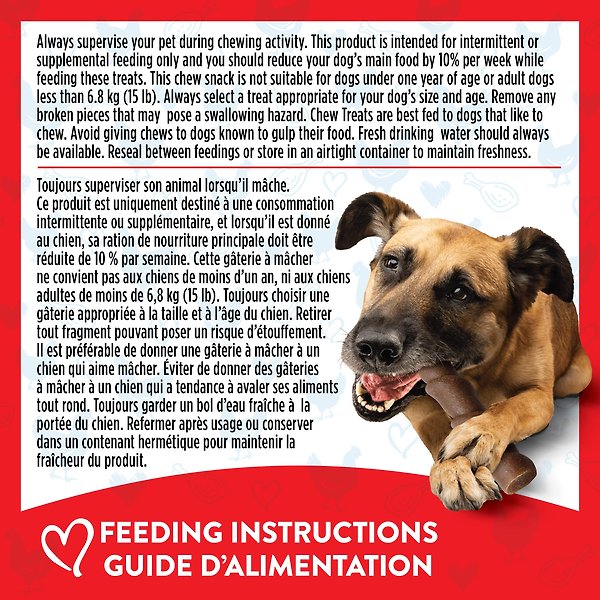 Show full view: Milk-Bone Comfort Chews Real Chicken Roll Dog Treats, 5 count slide 6 of 8