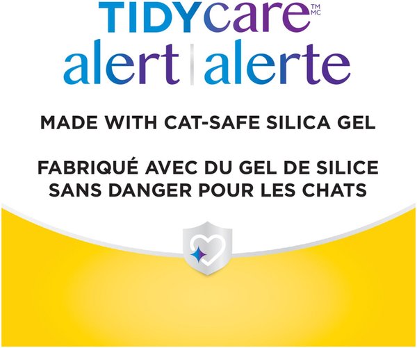 Show full view: Tidy Cats Tidy Care Alert Multi-Cat Non-Clumping Cat Litter, 3.63-kg bag slide 8 of 9
