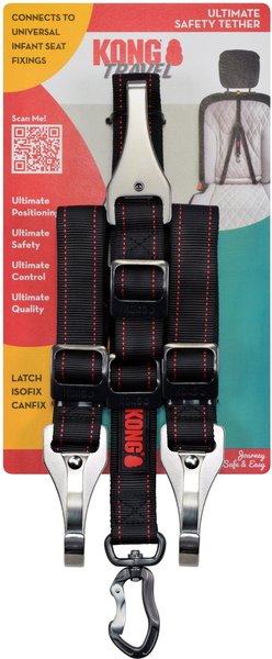 Show full view: KONG Travel Ultimate Safety Tether Dog Seat Belt slide 6 of 10