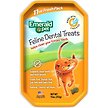 Show in main carousel: Emerald Pet Feline Dental Treats with Chicken Cat Treats, 11-oz tub slide 1 of 8