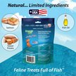 Show in main carousel: Emerald Pet Wholly Fish! Salmon Recipe Cat Treats, 3-oz bag slide 6 of 8