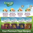 Show in main carousel: Emerald Pet Quiche Royale Egg Recipe with Cheese & Ham Chewy Dog Treats, 6-oz bag slide 4 of 7