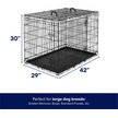 Show in main carousel: Frisco Heavy Duty Fold & Carry Double Door Collapsible Wire Dog Crate, Large slide 2 of 10
