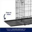 Show in main carousel: Frisco Heavy Duty Fold & Carry Double Door Collapsible Wire Dog Crate, Large slide 4 of 10