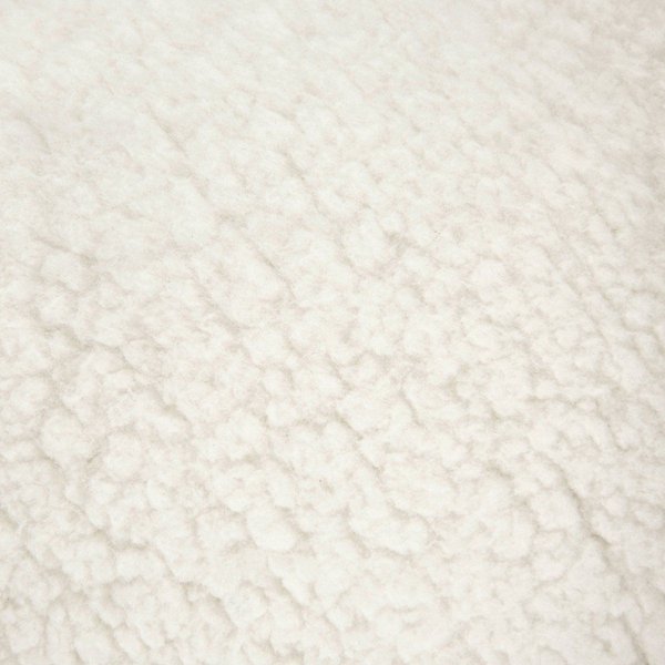 Show full view: Frisco Sherpa Rectangular Bolster Cat & Dog Bed, Navy Herringbone, Large slide 6 of 10