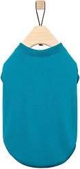 Frisco Basic Dog & Cat T-Shirt, Dark Teal, X-Small