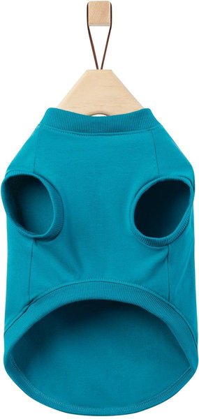 Show full view: Frisco Basic Dog & Cat T-Shirt, Dark Teal, X-Small slide 5 of 10