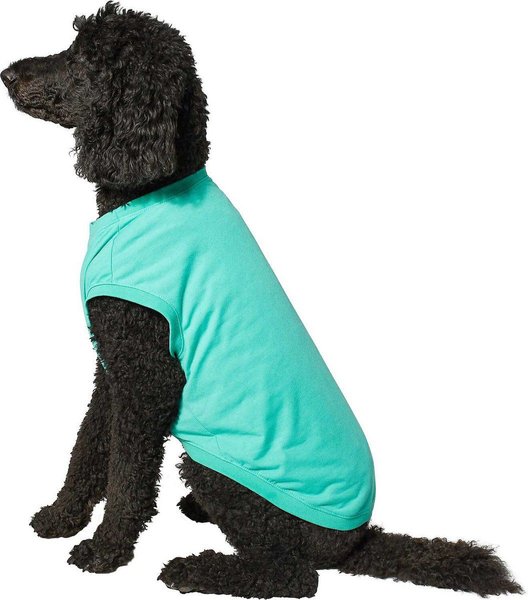 Show full view: Frisco Basic Dog & Cat T-Shirt, Teal, XXX-Large slide 3 of 8