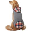 Show in main carousel: Frisco Plaid Dog & Cat Hoodie, Multi-Check Plaid, XX-Large slide 3 of 7