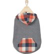 Show in main carousel: Frisco Plaid Dog & Cat Hoodie, Multi-Check Plaid, XX-Large slide 4 of 7