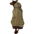 Frisco Mid-Heavyweight Love Insulated Dog & Cat Coat, Olive, Small