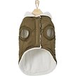 Show in main carousel: Frisco Mid-Heavyweight Love Insulated Dog & Cat Coat, Olive, Small slide 5 of 7