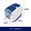Show in main carousel: Frisco Mega Deluxe Litter Box, Navy Blue, 26-in slide 2 of 7