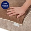 Show in main carousel: Frisco Plush Orthopedic Bolster Dog Bed w/Removable Cover, Beige, XX-Large slide 5 of 9
