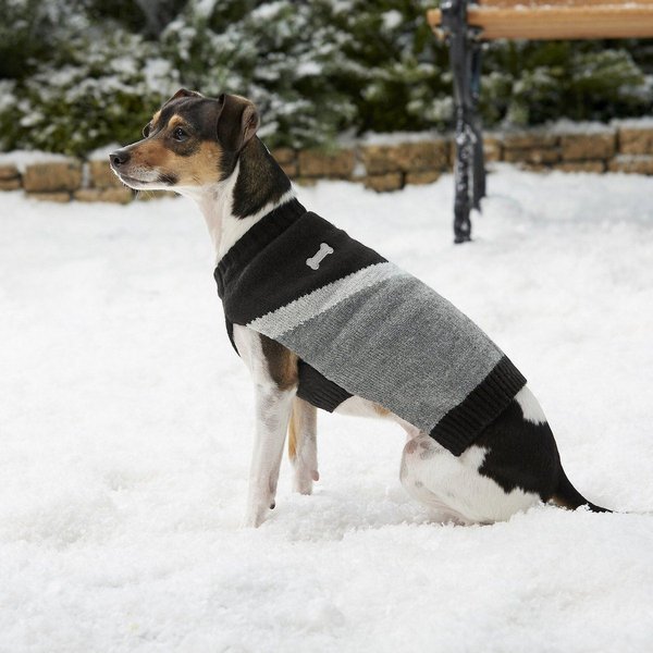 Show full view: Frisco Marled Chevron Dog & Cat Sweater, Large slide 6 of 8