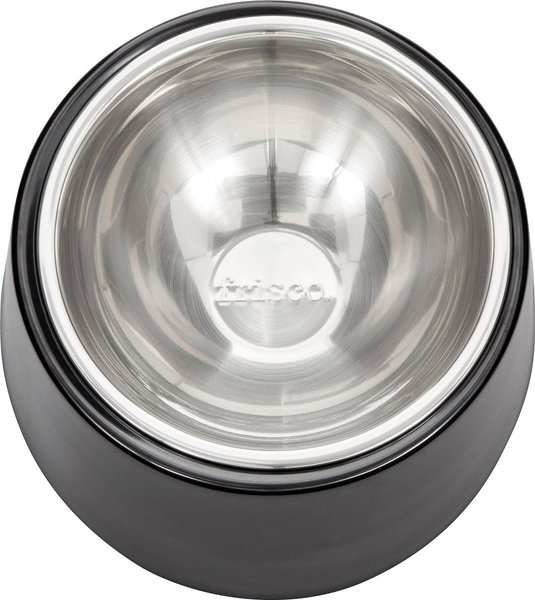 Show full view: Frisco Slanted Stainless Steel Bowl, Black, 1 Cup slide 4 of 9