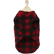 Show in main carousel: Frisco Ultra Lightweight Plaid Dog & Cat Fleece Vest, Red Plaid, Small slide 5 of 7