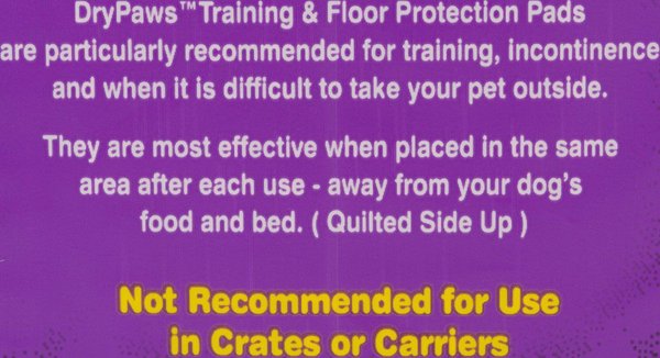 Show full view: MidWest Dry Paws Training & Floor Protection Pads, 30 count slide 3 of 6