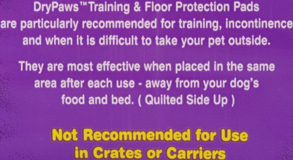 Show full view: MidWest Dry Paws Training & Floor Protection Pads, Large, 14 count slide 3 of 5