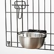 Show in main carousel: MidWest Stainless Steel Snap'y Fit Dog Kennel Bowl, 4-cup slide 2 of 7