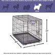 Show in main carousel: MidWest iCrate Fold & Carry Single Door Collapsible Wire Dog Crate, 30-in slide 8 of 10