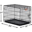 Show in main carousel: MidWest iCrate Fold & Carry Single Door Collapsible Wire Dog Crate, 30-in slide 9 of 10