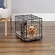 Show in main carousel: MidWest iCrate Fold & Carry Single Door Collapsible Wire Dog Crate, 18-in slide 1 of 10