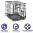 Show in main carousel: MidWest iCrate Fold & Carry Single Door Collapsible Wire Dog Crate, 18-in slide 6 of 10