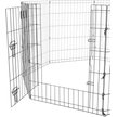 Show in main carousel: MidWest Wire Dog Exercise Pen with Step-Thru Door, Black E-Coat, 30-in slide 8 of 10