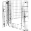Show in main carousel: MidWest Wire Dog Exercise Pen with Step-Thru Door, Black E-Coat, 36-in slide 8 of 10