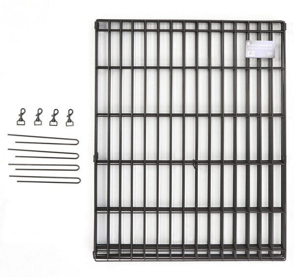 Show full view: MidWest Wire Dog Exercise Pen with Step-Thru Door, Black E-Coat, 36-in slide 9 of 10