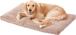MidWest Quiet Time Ombre Swirl Dog Crate Mat, Taupe, 42-in