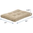 Show in main carousel: MidWest Quiet Time Ombre Swirl Dog Crate Mat, Taupe, 42-in slide 7 of 8