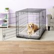 Show in main carousel: MidWest Quiet Time Ombre Swirl Dog Crate Mat, Gray, 48-in slide 4 of 8
