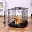 Show in main carousel: MidWest Quiet Time Fleece Dog Crate Mat, Gray, 24-in slide 3 of 8