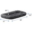 Show in main carousel: MidWest Quiet Time Fleece Dog Crate Mat, Gray, 30-in slide 4 of 8