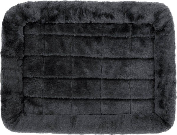 Show full view: MidWest Quiet Time Fleece Dog Crate Mat, Gray, 30-in slide 5 of 8