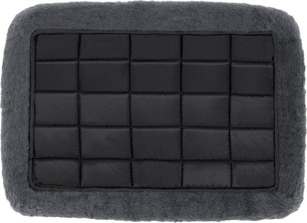 Show full view: MidWest Quiet Time Fleece Dog Crate Mat, Gray, 30-in slide 6 of 8