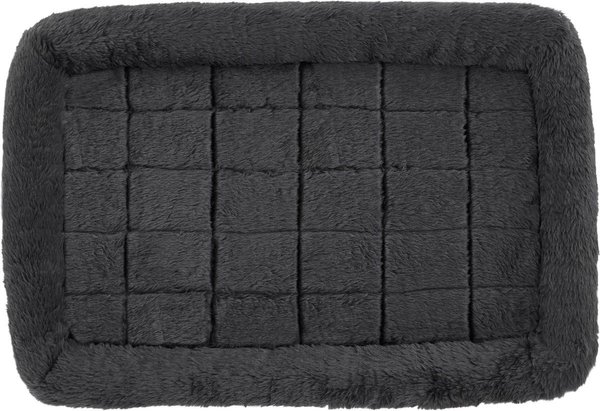 Show full view: MidWest Quiet Time Fleece Dog Crate Mat, Gray, 42-in slide 5 of 8