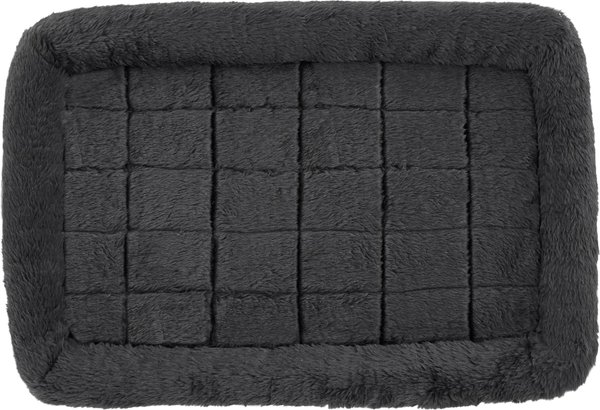 Show full view: MidWest Quiet Time Fleece Dog Crate Mat, Gray, 48-in slide 5 of 8